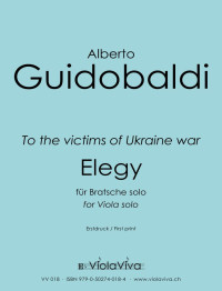 VV 018 • GUIDOBALDI - Elegy - Violastimme